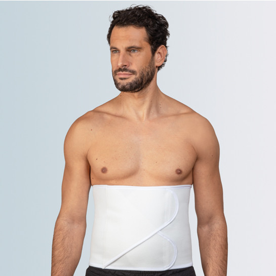 Fascia addominale elastica post-operatoria autogrippante