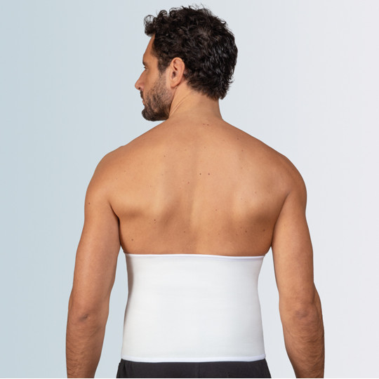 Fascia addominale elastica post-operatoria autogrippante