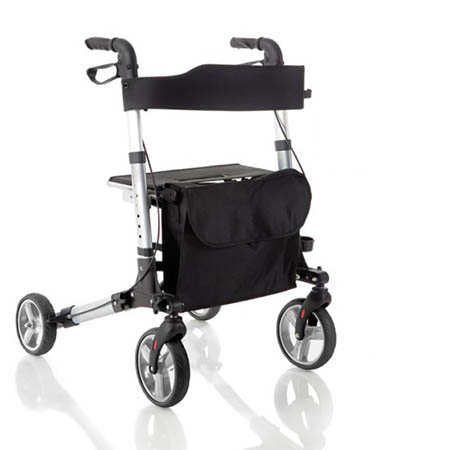 Deambulatore compatto Rollator pieghevole con 4 ruote RP530