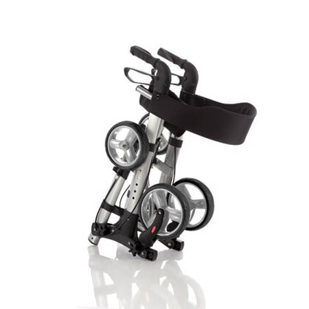 Deambulatore compatto Rollator pieghevole con 4 ruote RP530