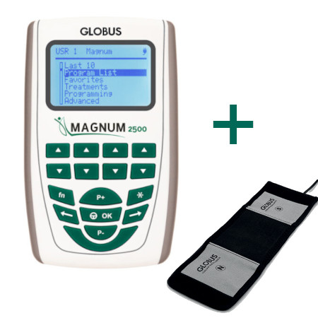 Magnetoterapia portatile per trattamenti domiciliari Magnum 2500 2 fasce