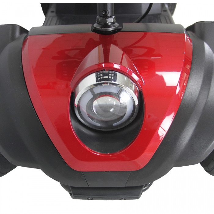 Scooter elettrico 4 ruote con ammortizzatori