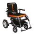 Carrozzina elettrica pieghevole con batteria estraibile