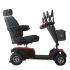 Scooter elettrico 4 ruote con ammortizzatori