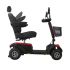 Scooter elettrico 4 ruote con ammortizzatori