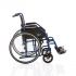 Carrozzina per disabili e anziani autospinta e pieghevol con doppia crociera CP100-40