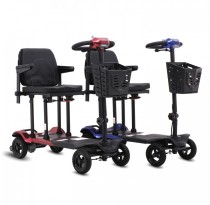 Scooter elettrico a 4 reuote pieghevole 16 kg