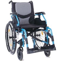 Carrozzina leggera pieghevole in alluminio Helios 2 CP760