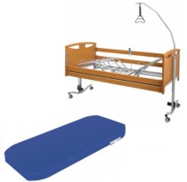 Letto elettrico degenza + Materasso antidecubito Mono-Portanza