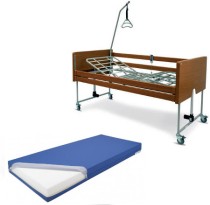 Letto malati elettrico + Materasso antidecubito Clinico