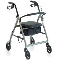 Rollator da esterno con supporto lombare