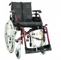 Sedia a rotelle pieghevole leggera in alluminio Light Top 153700